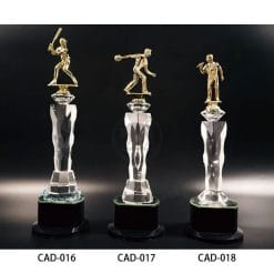 CAD-016018 水晶燈光獎盃設計