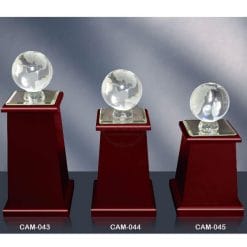 CAM 水晶木質獎座樣式