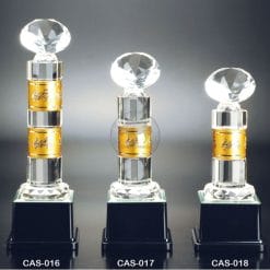 CAS-016018 水晶金屬獎座樣式