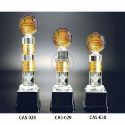 CAS 水晶金屬獎盃定作