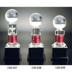 CAS-037039 水晶金屬獎盃樣式