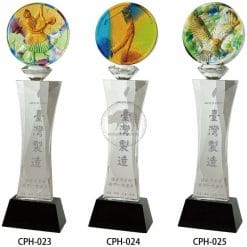 琉璃水晶獎牌 CPH-023025