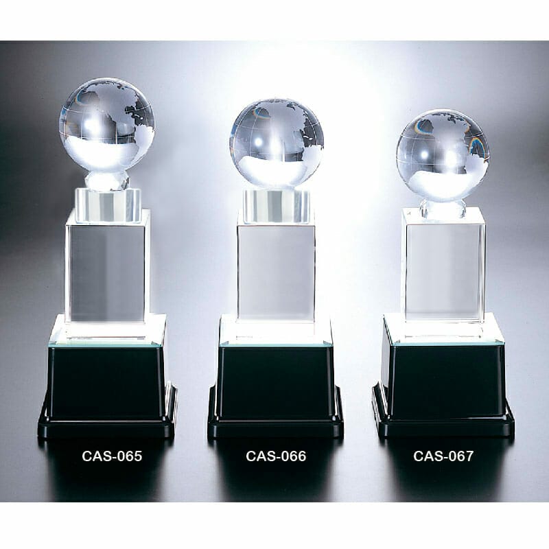 CAS-065067 水晶燈光獎座製做