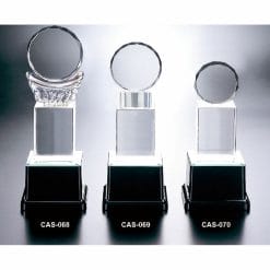 CAS-068070 水晶燈光獎座製作
