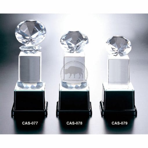 CAS-077079 水晶燈光獎座設計