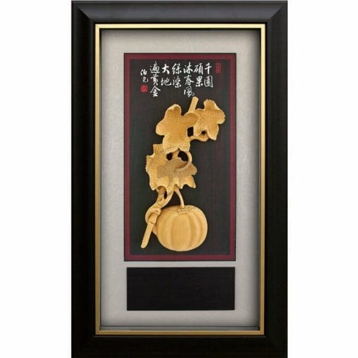 木塑雕獎牌-金玉滿堂 I1201
