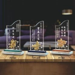 PF-090092 Crystal Plaques