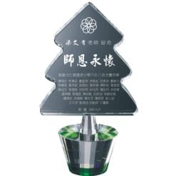 YC-660-C 水晶獎牌贈送
