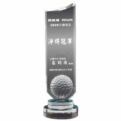 YC-G625 Crystal Golf Awards
