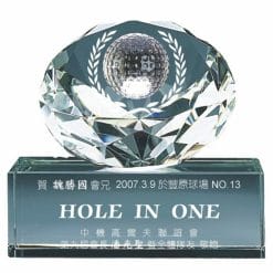 YC-G666 Crystal Golf Awards