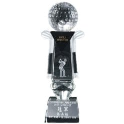 YC-G682 Crystal Golf Awards
