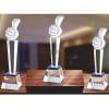 Crystal Awards - Hardworking - Thumb Up - Blue PG-116