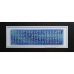 Mural Plaques - Heart Sutra (Blue) G0005