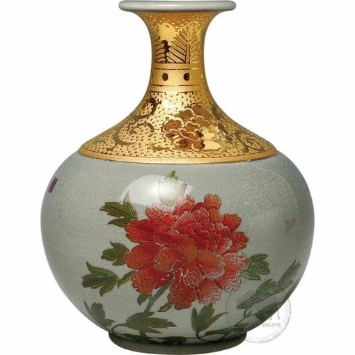 [Tai-Hwa Pottery] Vases - Embroidery Flower 0110001061