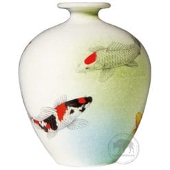 臺華窯花瓶 - 錦鯉 0110006399