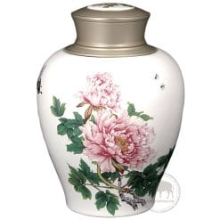 [Tai-Hwa Pottery] Tea Canisters - Peony 0920000812