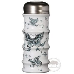 [Tai-Hwa Pottery] Thermos Bottles - Blue-And-White Butterflies 0920000860