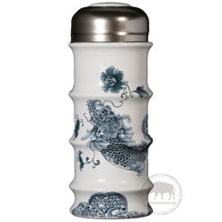 [Tai-Hwa Pottery] Thermos Bottles - Blue-And-White Arowana 0920001315