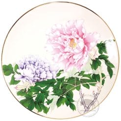 台華窯轉寫盤 - 奼紫嫣紅富貴春滿 1510002103