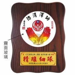 20A120-07 Plaques Fire Fighter