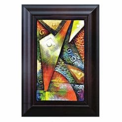 20A219-05 Wooden Crafts Abstract Painting