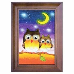 20A221-01 Wooden Crafts Owl