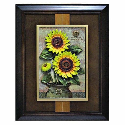 20A222-02 Wooden Crafts Sunflower