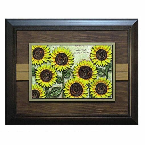 20A222-07 Wooden Crafts Sunflower
