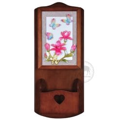 20A223-03 Wooden Crafts Orchid