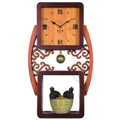 20A226-01 Wooden Crafts Clock - 20A226-01