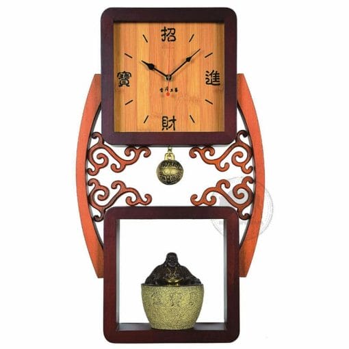 20A226-02 Wooden Crafts Clock - 20A226-02