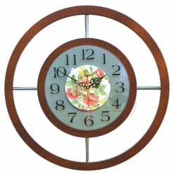 20A227-01 Wooden Crafts Clock - 20A227-01