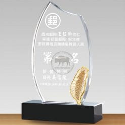 Crystal Plaques - Promotion - Taiwan PF-079-33
