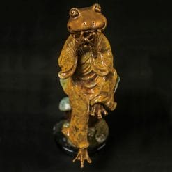 QQ-DD1602NA Frog Bronze Animals