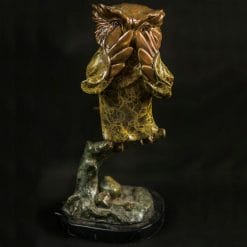 QQ-DD1604NA Owl Bronze Animals