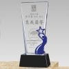 Crystal Plaques - Cultivation - Dance - Blue PF-003-42-B