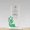 Crystal Plaques - Remarkable - Starry Sky - Green PF-109-47-G