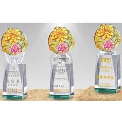 Crystal Awards - Unbeatable - Brilliance - Green PI-098-0709