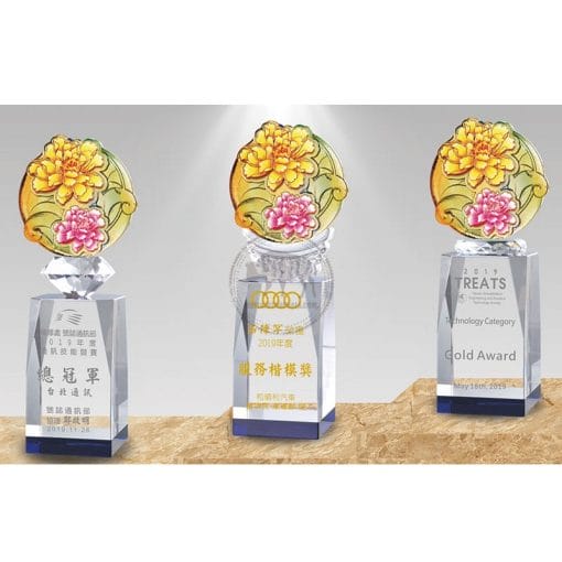 Crystal Awards - Unbeatable - Brilliance - Blue PI-098-1012