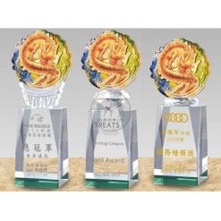 Crystal Awards - Unbeatable - Dragon PI-100-0103